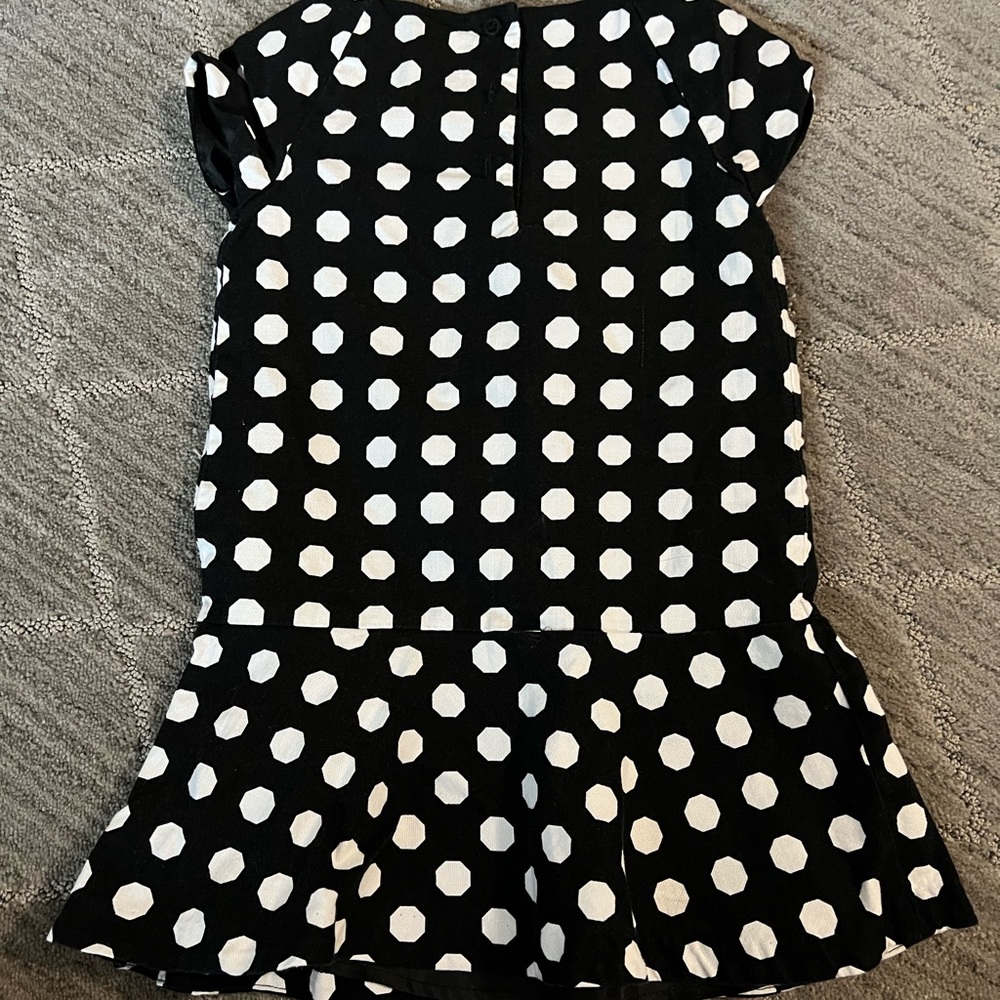 Black and white girls dress